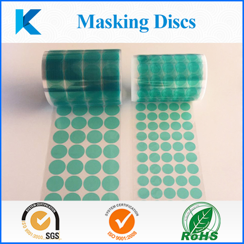 Custom Industrial Masking Die Cuts, Discs and Dots - Custom Fabricating &  Supplies