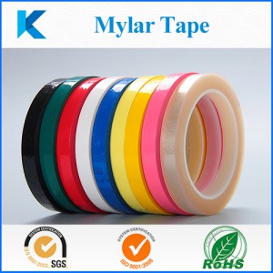 Mylar Tape with Electrical  Insulation  Flame Retardant Tape with Polyester Film and Acrylic Pressure-Sensitive Adhesive