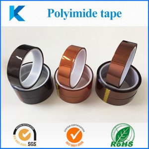 5pcs Polyimide Film Adhesive Tape, Heat Resistant Tape, Kapton Tape, For 3d  Printer, Masking, Circuit Board Insulation (3/6/8/12/25mm33m)